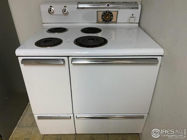 kitchen with electric stove