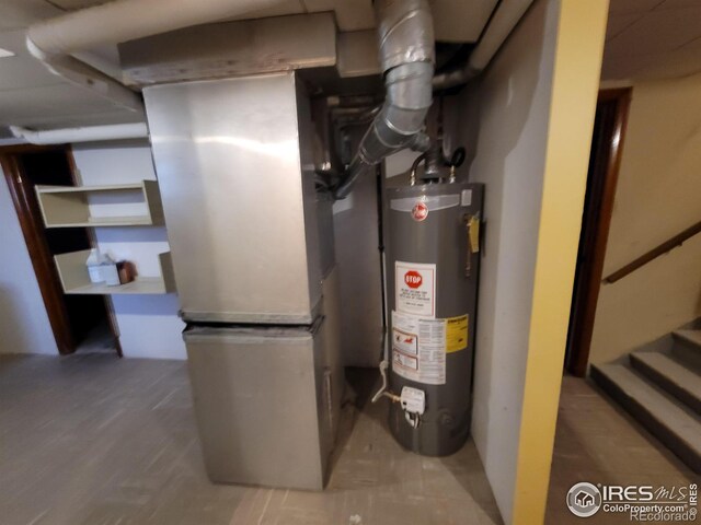 utilities with gas water heater