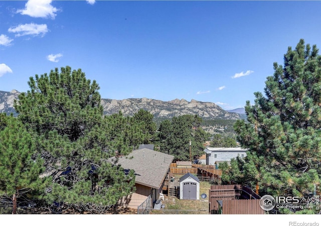 property view of mountains