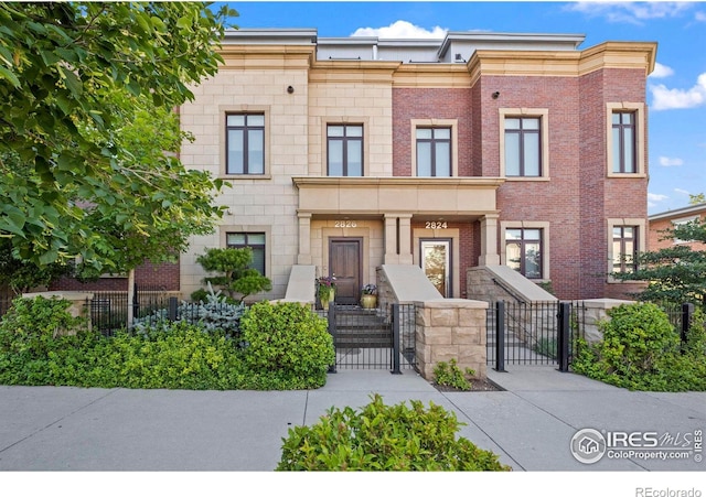 view of townhome / multi-family property