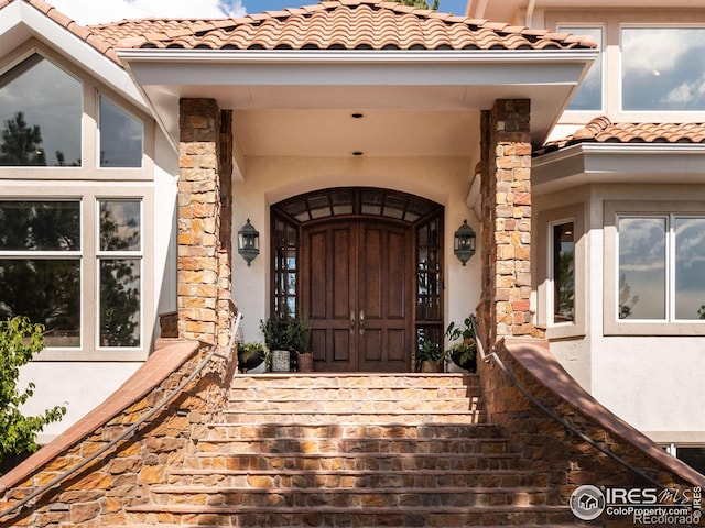 view of property entrance