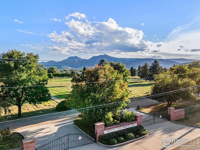 property view of mountains