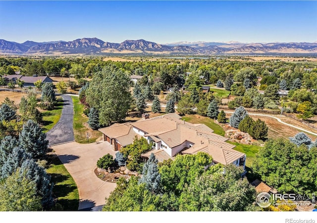 8001 Fairview Rd, Boulder, CO 80303 - aerial view of mountains