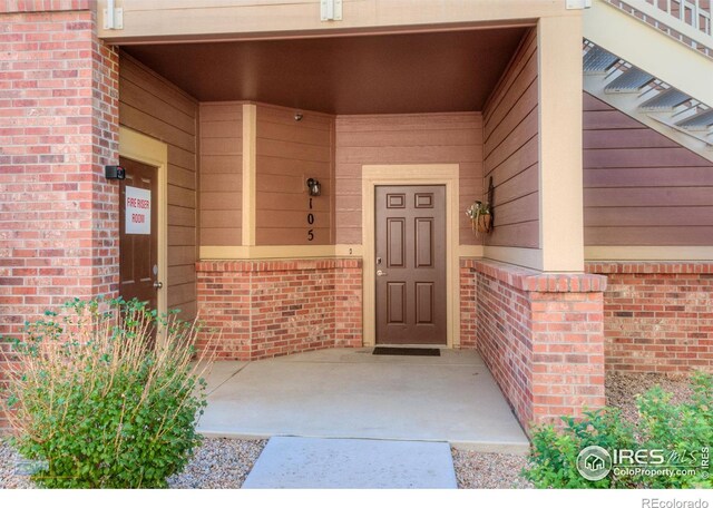 view of entrance to property