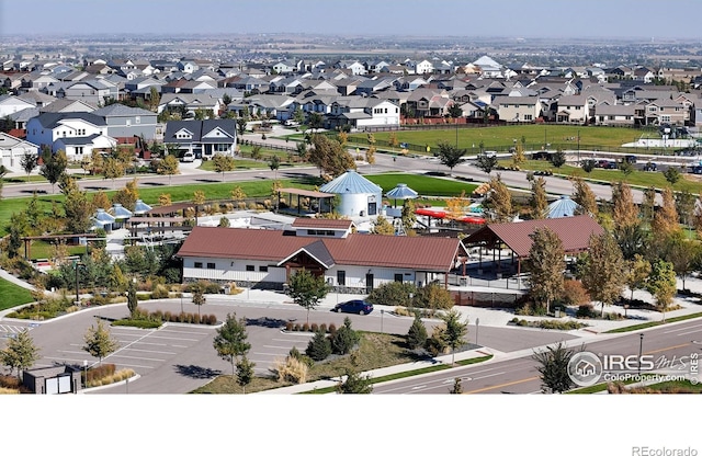 birds eye view of property featuring a residential view