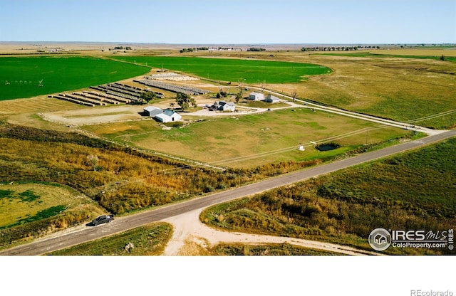 17327 County Road 46, Sterling, CO 80751 - aerial view of sparsely populated area with agricultural land