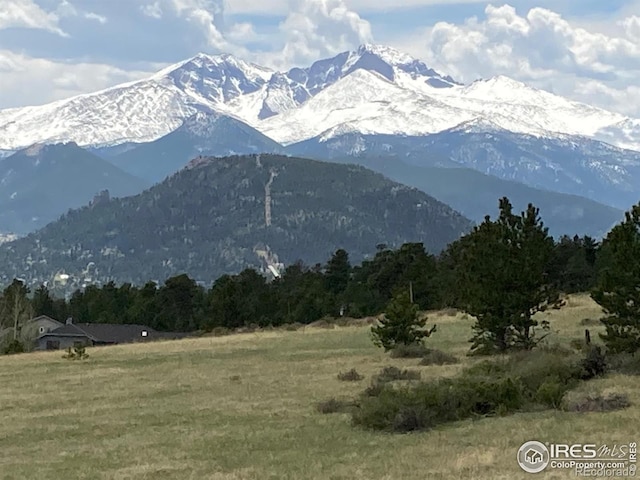 view of mountain feature