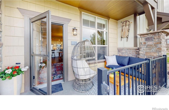 6634 Crystal Downs Dr Unit 104, Windsor, CO 80550 - view of porch