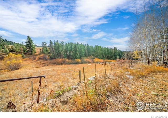 329 Snow Top Dr, Drake, CO 80515 - view of yard featuring a view of rural / pastoral area