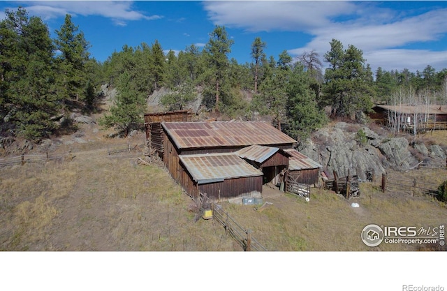 329 Snow Top Dr, Drake, CO 80515 - view from above of property