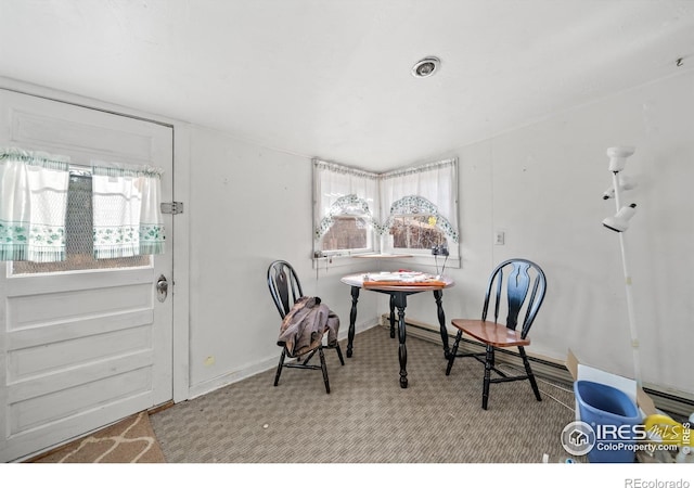 329 Snow Top Dr, Drake, CO 80515 - carpeted dining room with baseboards