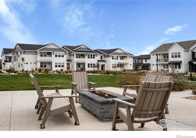 view of patio / terrace featuring a balcony