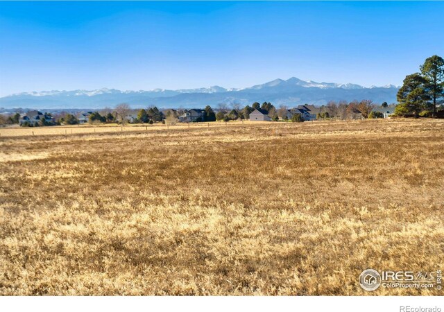 35051 Hillhouse Ln, Windsor, CO 80550 - mountain view featuring rural landscape