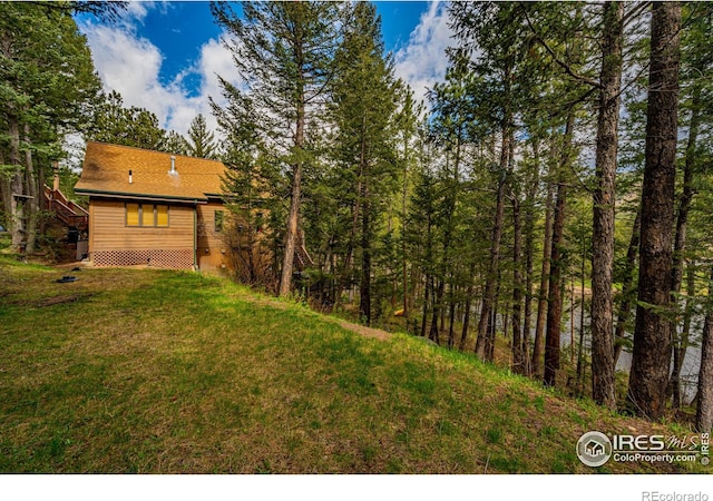 743 Hickory Dr, Lyons, CO 80540 - view of grassy yard