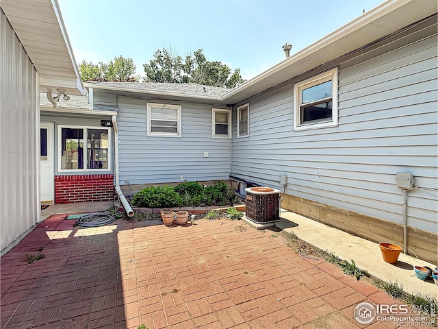 654 W Strohm St, Haxtun, CO 80731 - view of patio / terrace with central AC