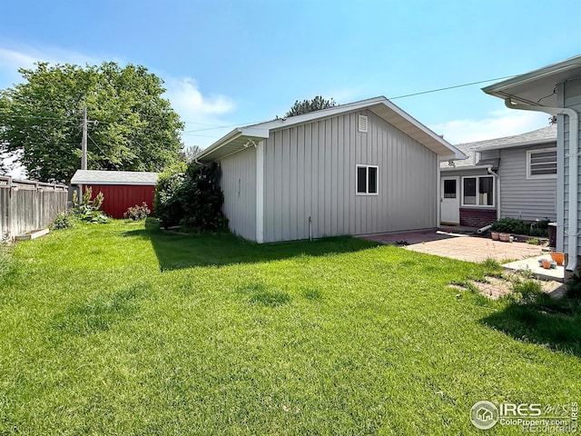 654 W Strohm St, Haxtun, CO 80731 - view of yard with a patio area