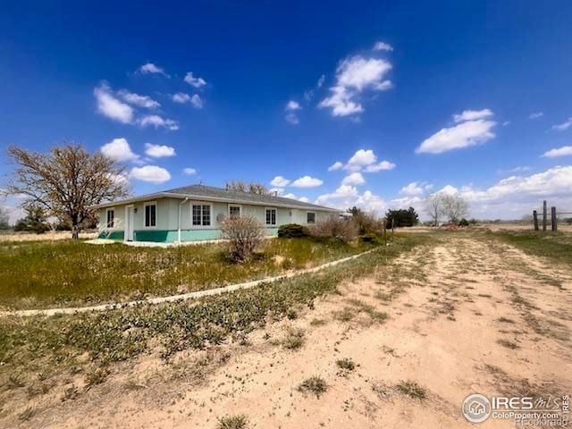 18542 County Road 8, Wiggins, CO 80654 - view of back of house