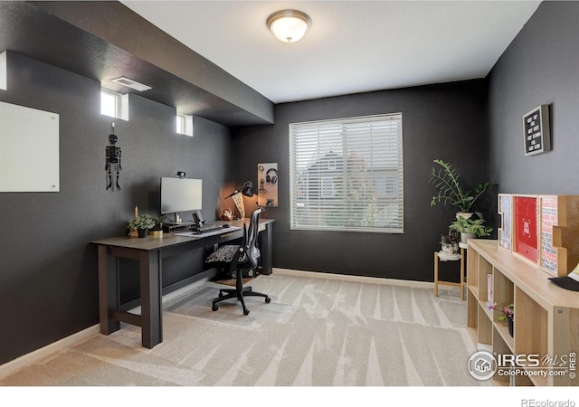 185 Pipit Lake Way, Erie, CO 80516 - carpeted home office with baseboards