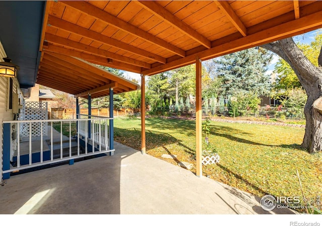 view of patio / terrace