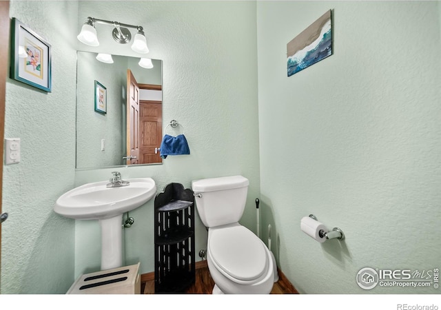 bathroom with toilet