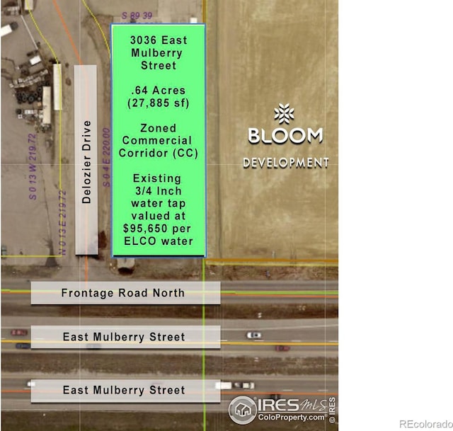 3036 E Mulberry St, Fort Collins CO, 80524 land for sale