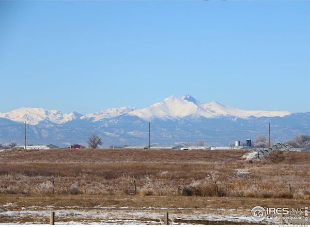 view of mountain feature