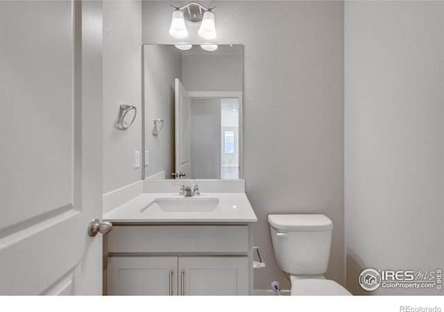 1815 Chaffee Crest Dr, Berthoud, CO 80513 - bathroom featuring vanity and toilet
