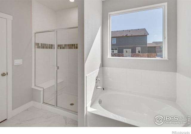 1815 Chaffee Crest Dr, Berthoud, CO 80513 - bathroom featuring independent shower and bath
