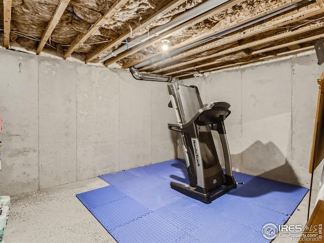 view of workout room