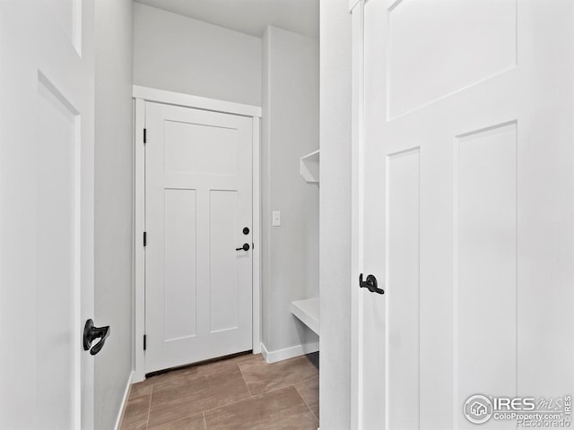 view of mudroom