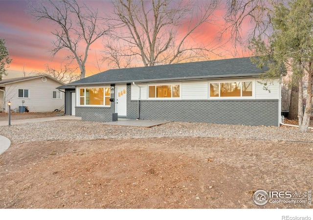 view of ranch-style house