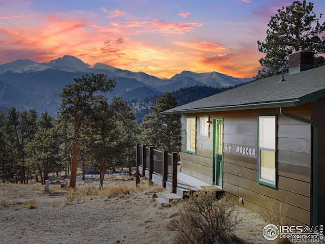 property view of mountains