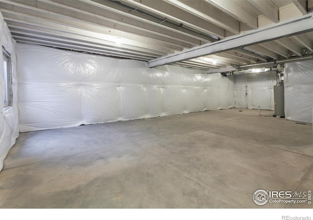 6105 Saddle Horn Dr, Timnath, CO 80547 - unfinished below grade area featuring water heater