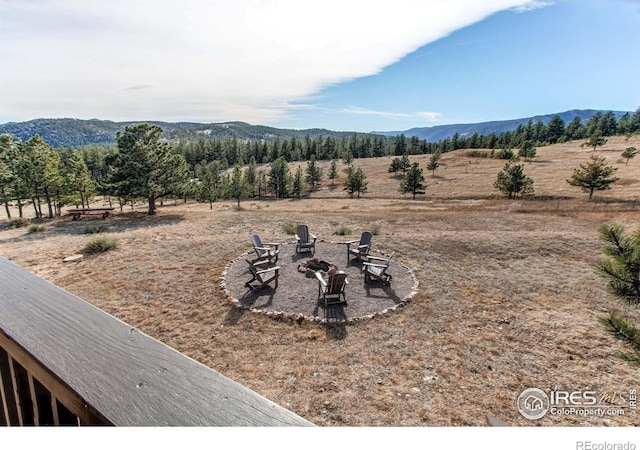 580 Saddle Notch Rd, Loveland, CO 80537 - view of mountain backdrop with rural landscape