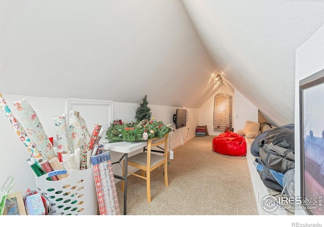 2981 W 144th Ave, Broomfield, CO 80023 - playroom with vaulted ceiling and carpet floors