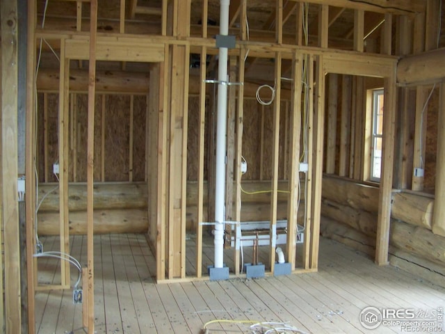 387 Lakeview Dr, Drake, CO 80515 - miscellaneous room with wood-type flooring