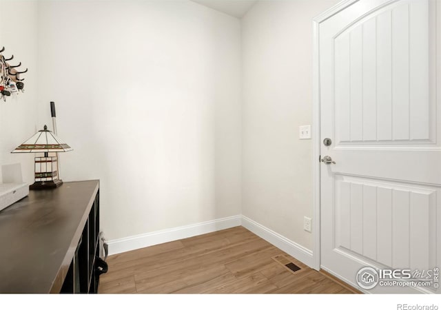 entryway featuring light hardwood / wood-style floors