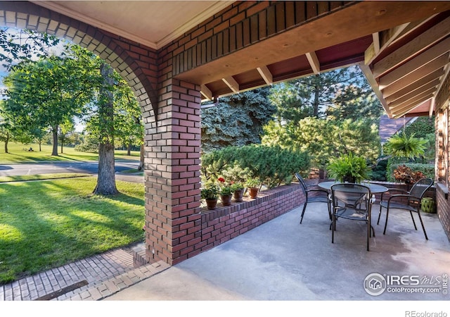 view of patio / terrace