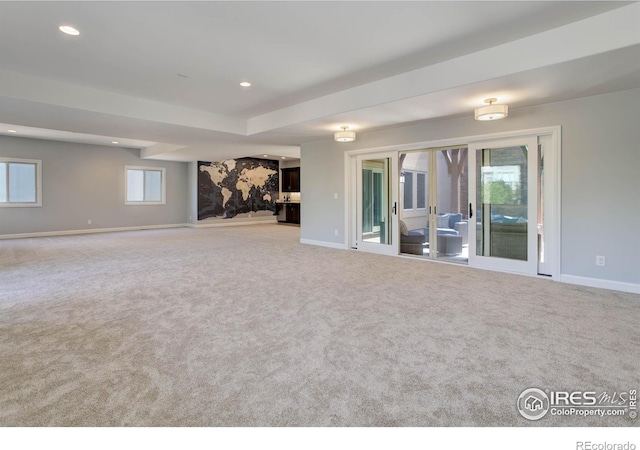 interior space featuring french doors and a healthy amount of sunlight