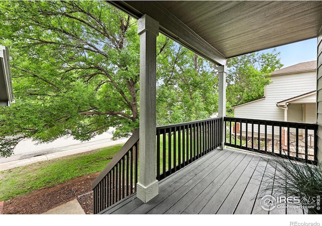 608 Bluegrass Dr, Longmont, CO 80503 - view of deck