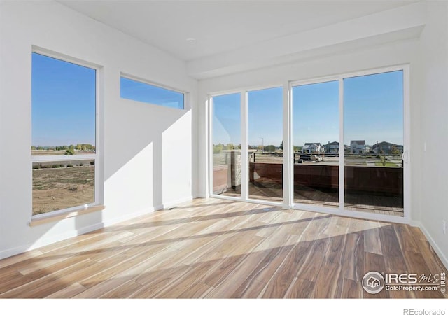 733 Kubat Ln Unit A, Longmont, CO 80503 - empty room with wood finished floors and baseboards