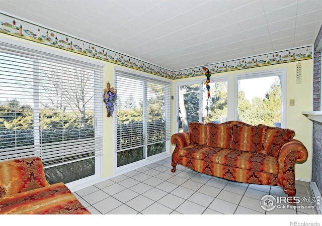 sunroom with a wealth of natural light