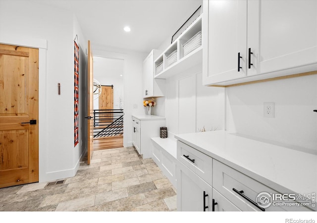 view of mudroom