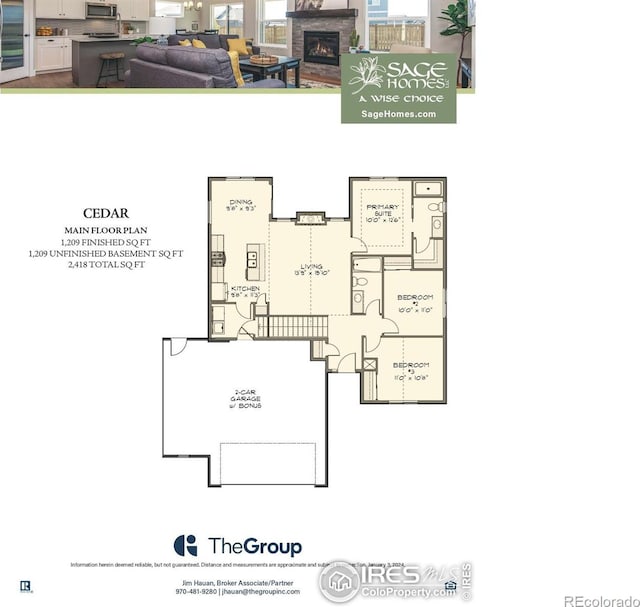 7186 Feather Reed Dr, Wellington, CO 80549 - view of home floor plan
