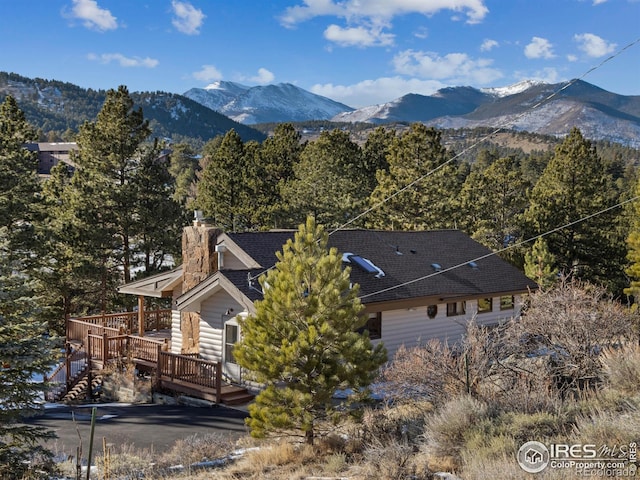 property view of mountains