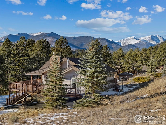 property view of mountains