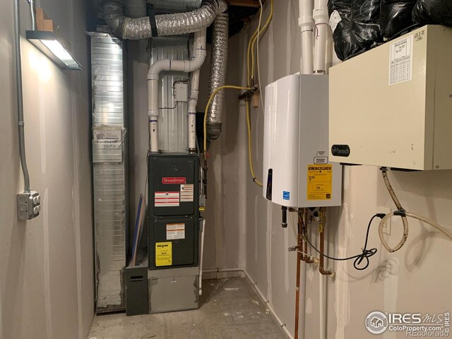 utilities with water heater