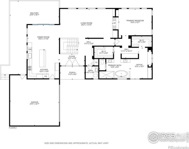 view of layout