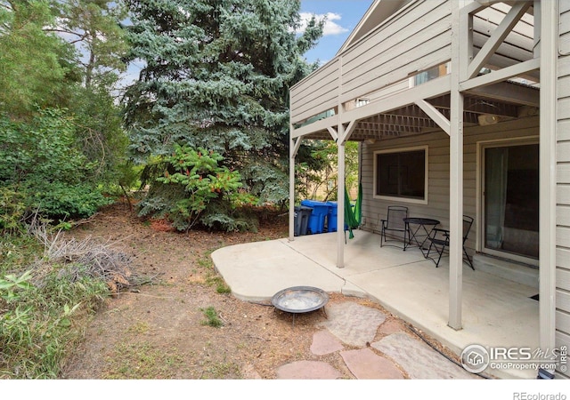 view of patio