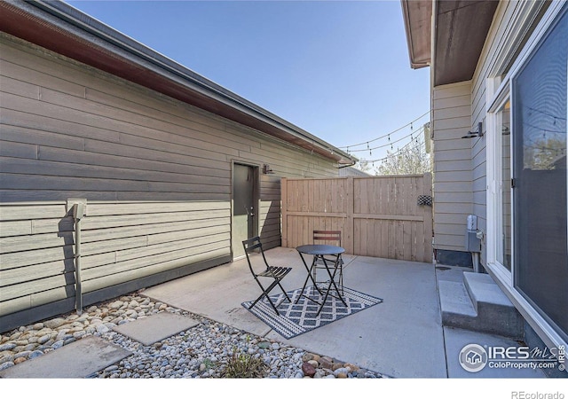 1998 Foxtail Ln Unit B, Lafayette, CO 80026 - view of patio / terrace featuring fence